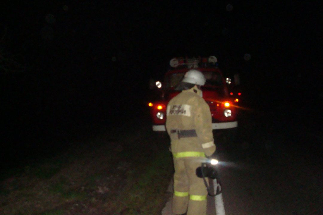 Пожар в п. Жеденовский, Хомутовского района Курской области ликвидирован